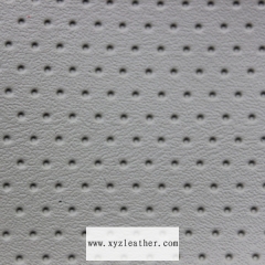 Mesh backing dot pattern fabric leather for car seat