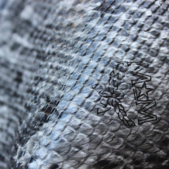 0.5 brushing fabric snakeskin embossing faux leather for bag