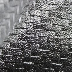 Metallic film weaving pattern velvet rexine price for luggage