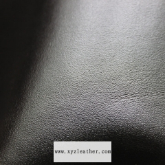 Black color 0.5 brushing fabric napa pvc artificial leather for bag