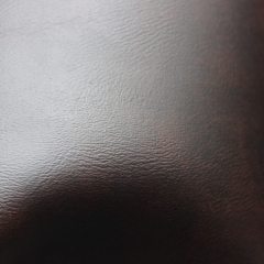 Brown color velvet lambskin leather for belt making