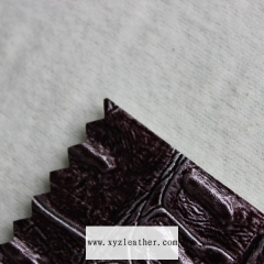 Alligator skin synthetic leather material price per meter