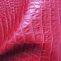 Spraying single brush crocodile manufacturers synthetic leather for bag