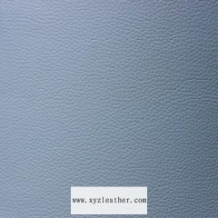 White color litchi pattern knitted rexine leather for sofa material