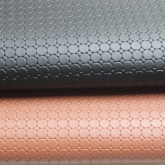 Knitted embossed dot wholesale mexican leather in china