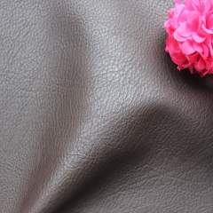 Single brush litchi clarino leather for handbag