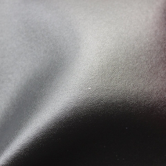Alibaba china single brush lambskin leather fabric in xiangze
