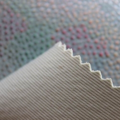 Iridescence membrane shagreen wholesale faux leather fabric for bag