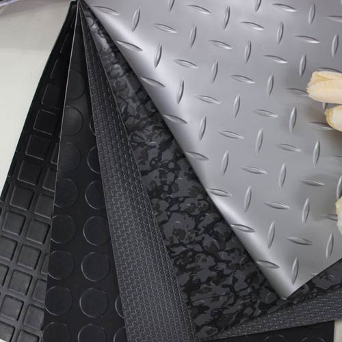 Abrasion-resistant waterproof pvc leather fabric for flooring