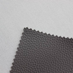 Classical design embossed litchi leather fabric for sofa