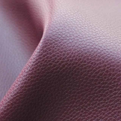 2017 latest encryption warp knitting litchi pvc leather for shoes