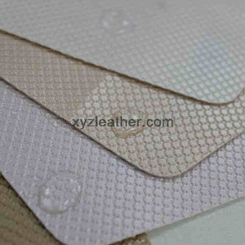 Grid pattern waterproof leather upholstery wholesale furniture china