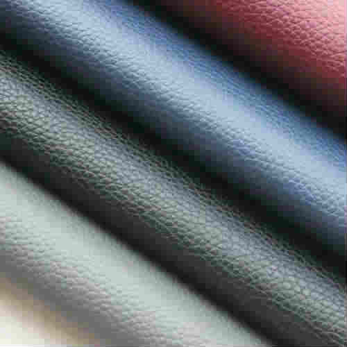 2017 latest encryption warp knitting litchi pvc leather for shoes