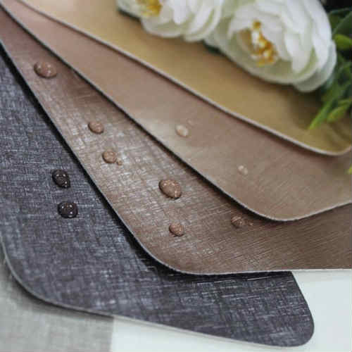 Waterproof leather office chair pleather fabric raw material for fashion design
