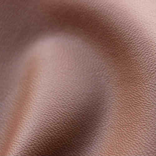 China supplier single brush lambskin leather fabric for sofa